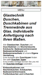 Mobile Screenshot of glastechnik-berlin.de
